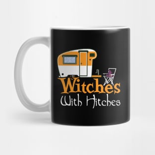 Witches With Hitches, RV Camping Halloween graphic Mug